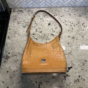 Dooney & Bourke Vintage Ostrich small hobo bag